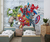 Papel de Parede Tema Super Heróis Marvel Personagens Para Quarto de Menino e Gamer