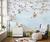 Papel de Parede Infantil Jardim Encantado Quarto de Bebê