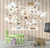 Papel de Parede Infantil Tema Mapa Mundi Bege Listrado Quarto de Bebê e Criança
