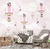 Papel de Parede Infantil Tema Minnie Baloeira Rosa Para Bebê