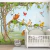 Papel de Parede Infantil Safari Rei Leão Personalizado Para Decorar Quarto de Bebê e Criança