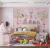 Papel de Parede Safari Rosa Infantil de Bebê