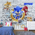 Papel de Parede Infantil Sonic 3D Para Decorar Quarto de Menino na internet