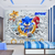 Papel de Parede Infantil Sonic 3D Para Decorar Quarto de Menino - loja online