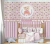 Papel de Parede Infantil Tema Ursa Princesa Floral Para Quarto de Bebê