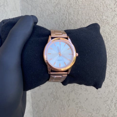 Reloj Analógico Malla de Acero Rose Gold - comprar online