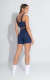 Short Fitness Speed Azul Marinho Bolso Lateral - Bali