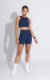 Short Fitness Speed Azul Marinho Bolso Lateral - loja online