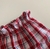 Short xadrez vermelho NOVO - comprar online