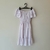 Vestido Raquel branco ciganinha babado elastéx cintura - comprar online