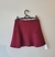 Saia Joelik marsala costura aparente neoprene - Holly Brechó e Outlet