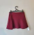 Saia Joelik marsala costura aparente neoprene - Holly Brechó e Outlet