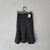 Saia midi Ordep preto botões peplum - Holly Brechó e Outlet