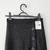 Saia midi Ordep preto botões peplum - comprar online