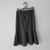 Saia midi Ordep preto botões peplum - loja online