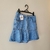 Saia Ozzo jeans babado na internet