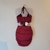 Conjunto Linda e Exclusiva marsala top amarração + saia drapeada NOVA - comprar online