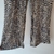 Calça YSC tigre bege preto marrom c/ botões bolsos - Holly Brechó e Outlet