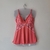 Blusa íntima Brilho da Seda rosa goiaba c/ renda busto NOVA - comprar online