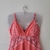 Blusa íntima Brilho da Seda rosa goiaba c/ renda busto NOVA na internet