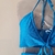 Conjunto Santini turquesa acetinado cropped + saia midi NOVO - Holly Brechó e Outlet