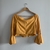 Cropped amarelo Cores Mel - Holly Brechó e Outlet