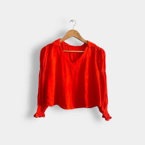 Cropped laranja