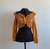 Cropped ocre lastex Ceres Mel - comprar online