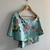 Cropped floral na internet