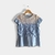 Blusa azul bebê Artsy