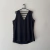 Regata Emili preto bolinha preto decote v - loja online