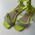 Rasteira verde tiras amarração Norat Shoes NOVA - loja online