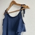 Blusa fitness azul marinho Fell Up - loja online