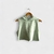 Cropped fitness mesclado verde Made By