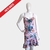 Vestido floral rosa JB Modas