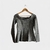 Blusa cinza canoa