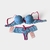 Conjunto lingerie azul e rosa Effe D'France NOVO