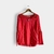 Blusa cereja QRosa NOVA
