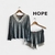 Baby doll Hope cinza renda busto e perna