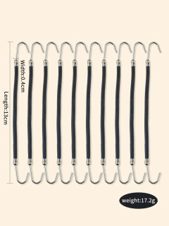 Accesorios para peinados - Liga elastica para colas de caballo (10 unidades)