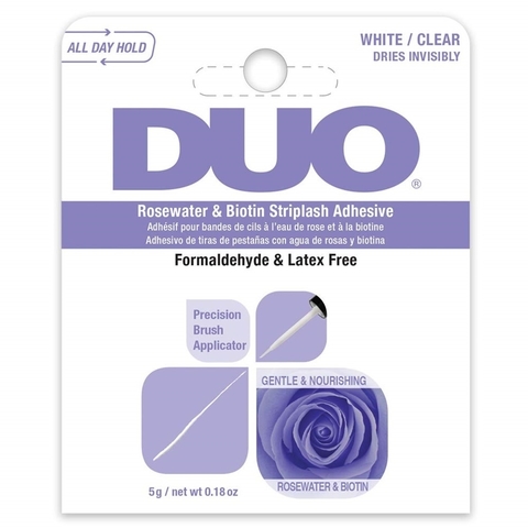 DUO - ADHESIVO TRANSPARENTE CON BIOTINA