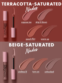 NYX liquid lipstick lingerie xxl (Varios tonos) - comprar online