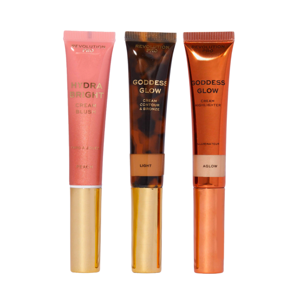 REVOLUTION BEAUTY - CREAM FACE WAND TRIO (LIGHT)
