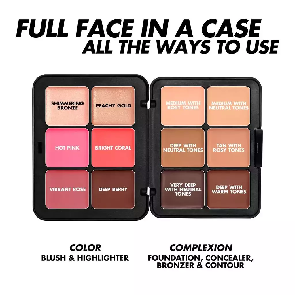 PRE VENTA MAKE UP FOR EVER - HD Skin Face Essentials – Longwear Full Face Cream Palette