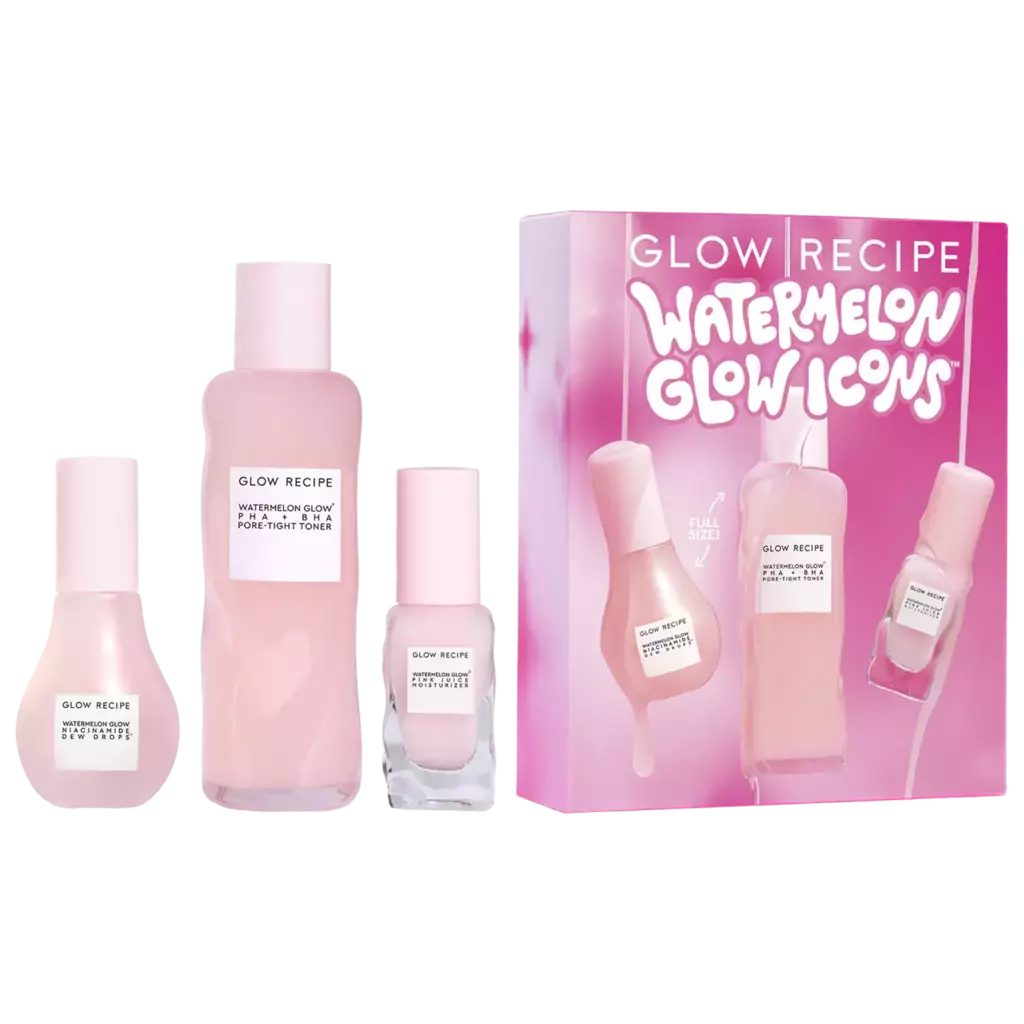 GLOW RECIPE - WATERMELON GLOW ICONS KIT (TODO TAMAÑO GRANDE)