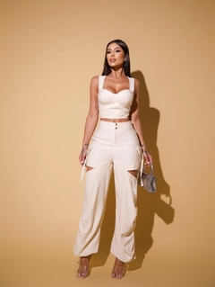 Conjunto Catherine Creme