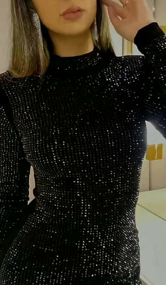 Vestido Larissa preto - comprar online