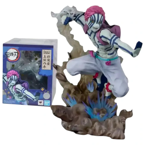 Figura Akaza Diorama 16cm Demon Slayer