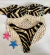 Zebra Dourada Calcinha Asa Delta + Top Tomara Que Caia - comprar online