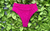 Rosa Pink Texturizado Calcinha Hot Pants